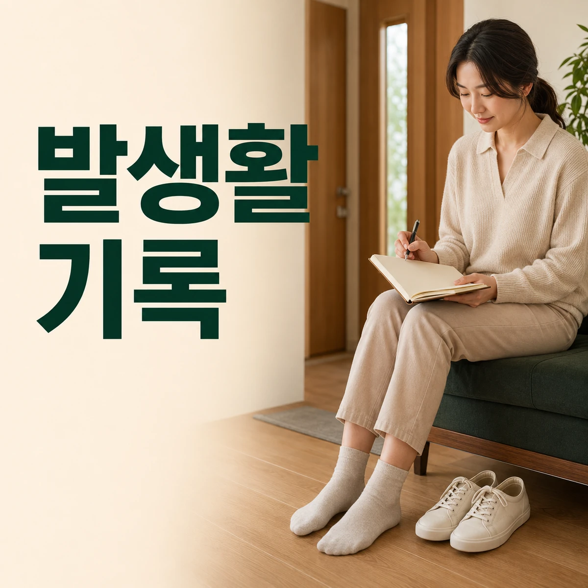 발생활 기록 생활 장면