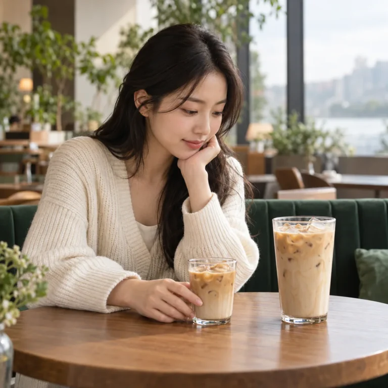 카페 음료 당류 확인법, 한 잔의 총량부터 비교하기