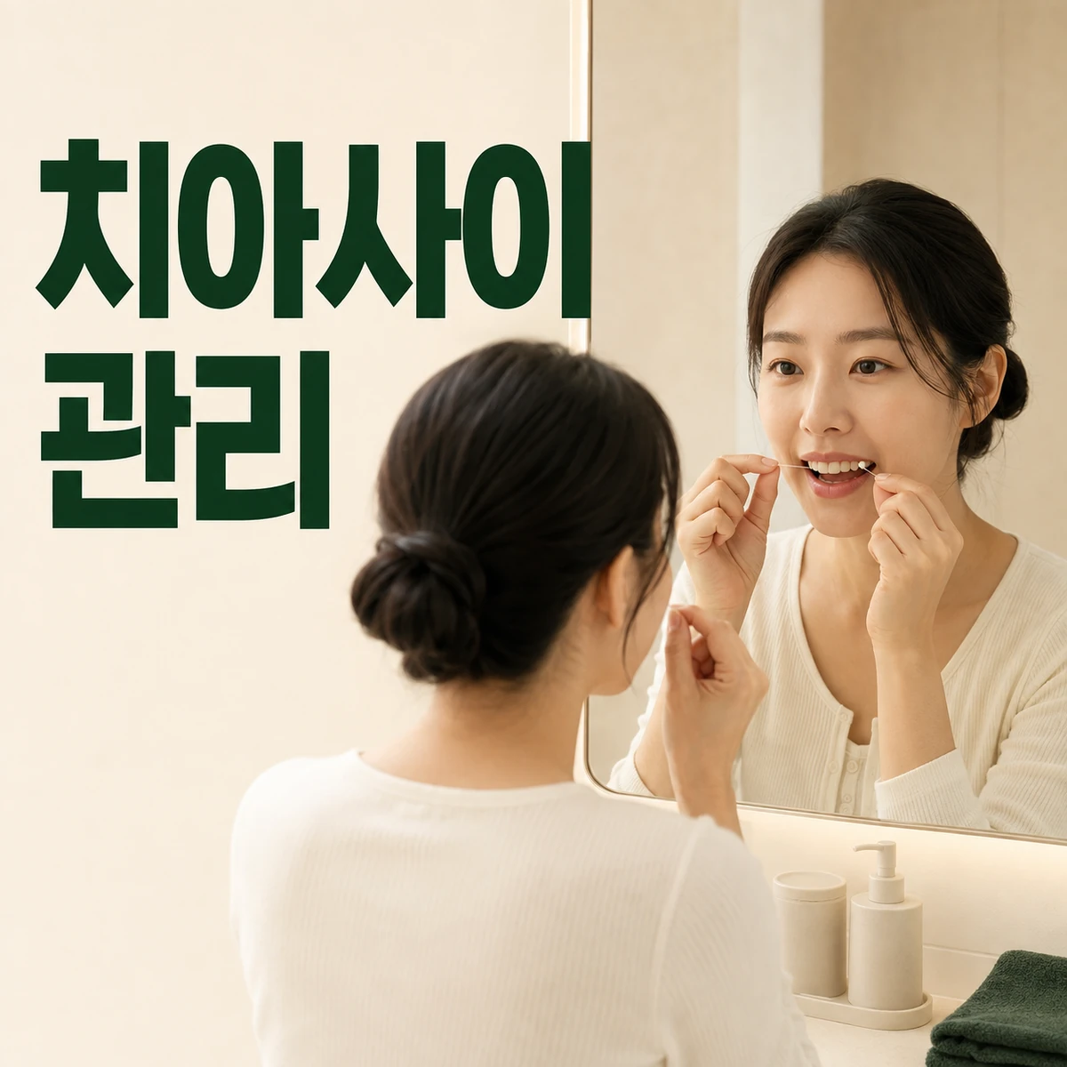 치아사이 관리 생활 장면