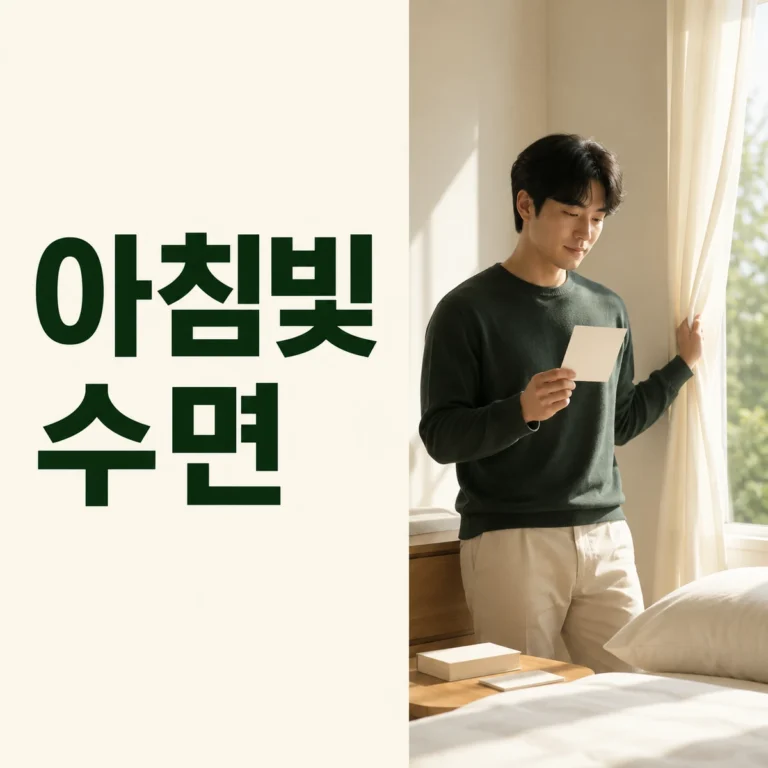 아침 창가에서 빛을 받으며 달력에 표시하는 사람