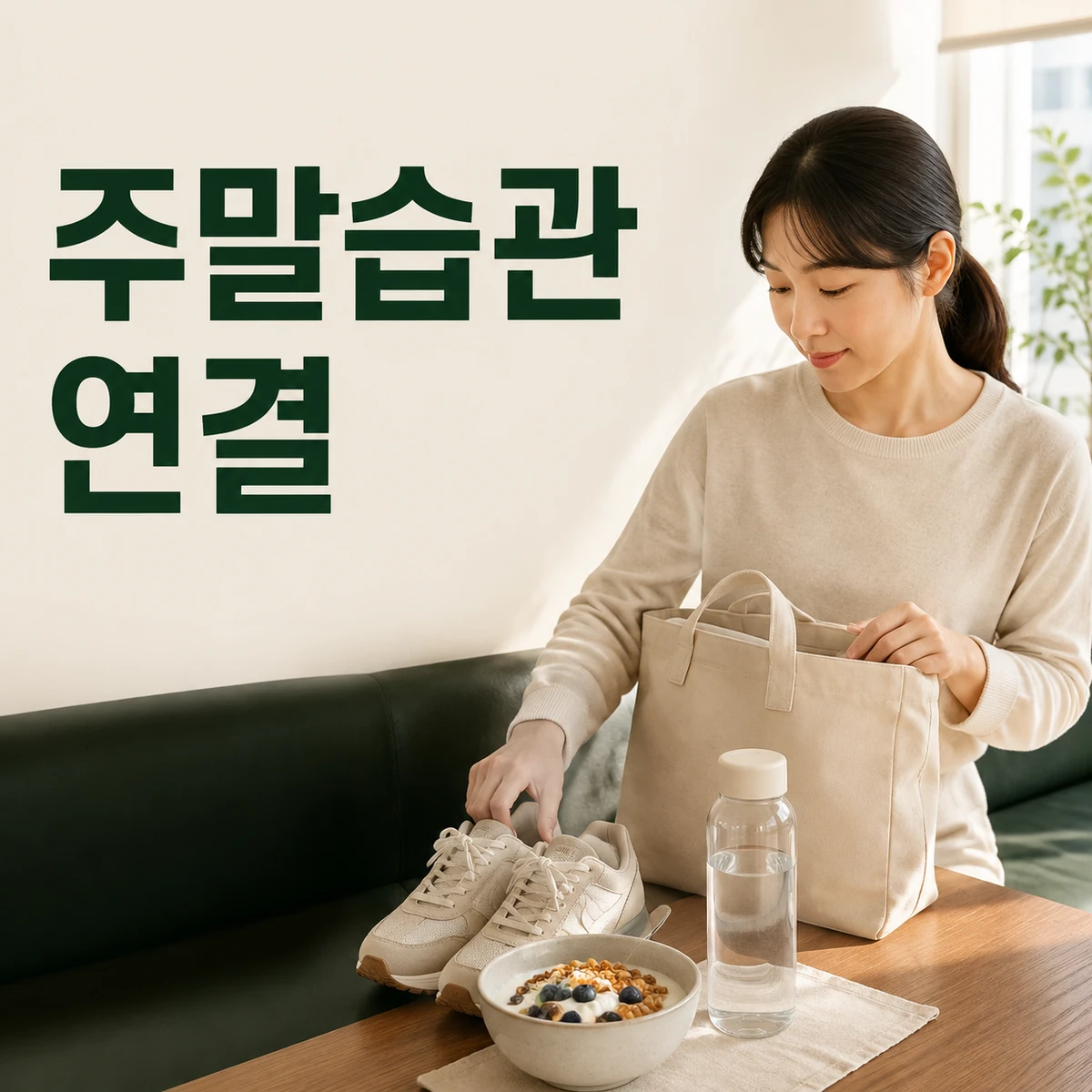 주말과 평일 달력 사이에 기상 식사 활동 기준점을 연결하는 사람